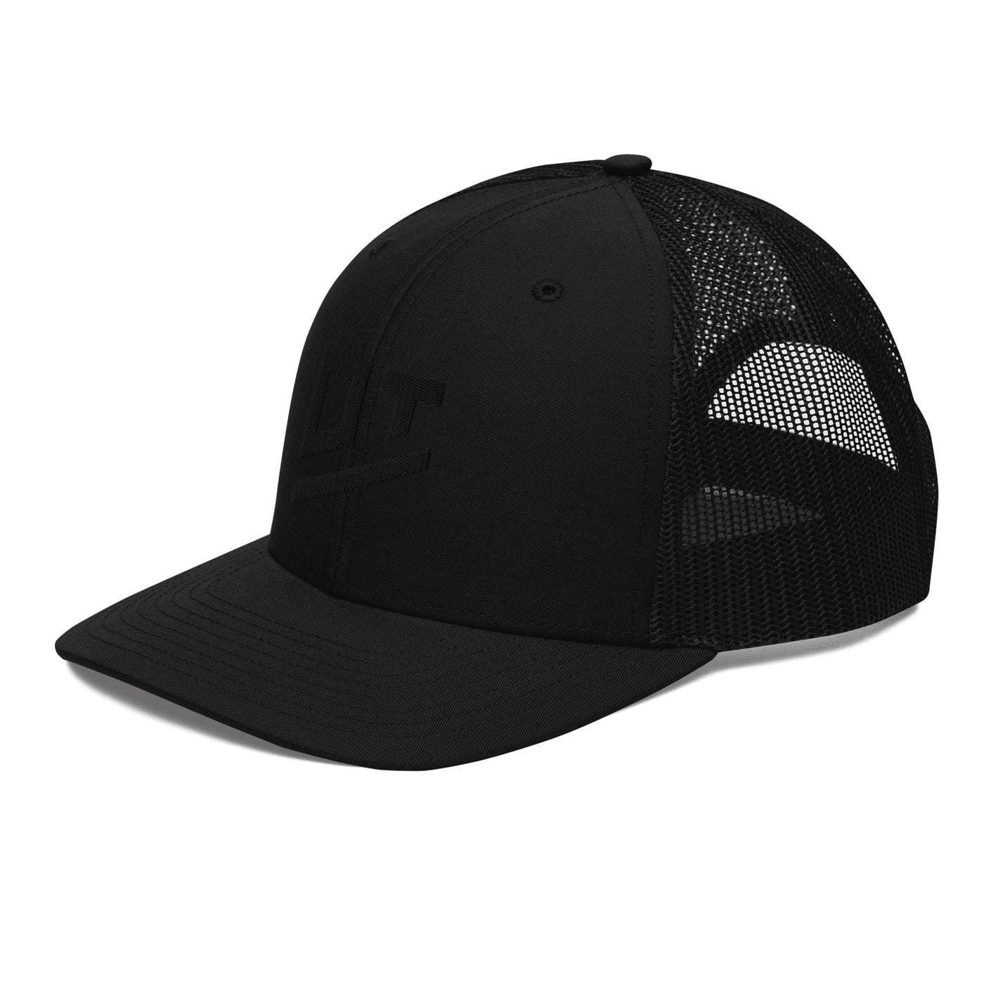 Black on Black Trucker Cap