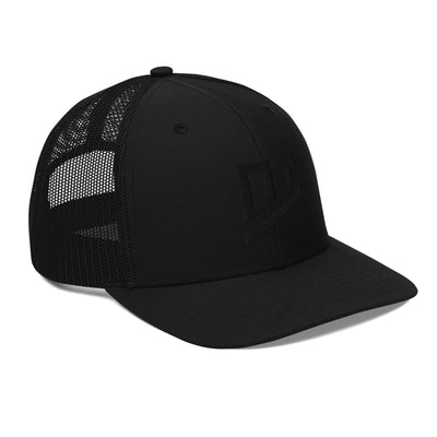 Black on Black Trucker Cap