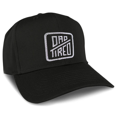 Dad Tired Branded Logo Hat