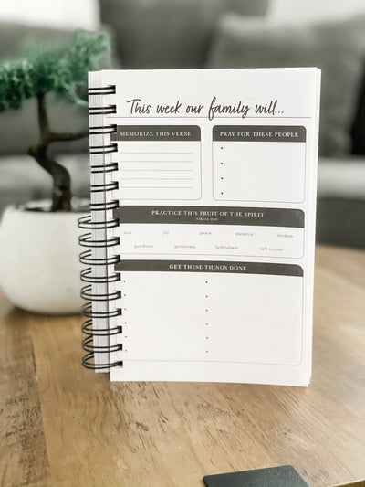 Family Meeting Journal